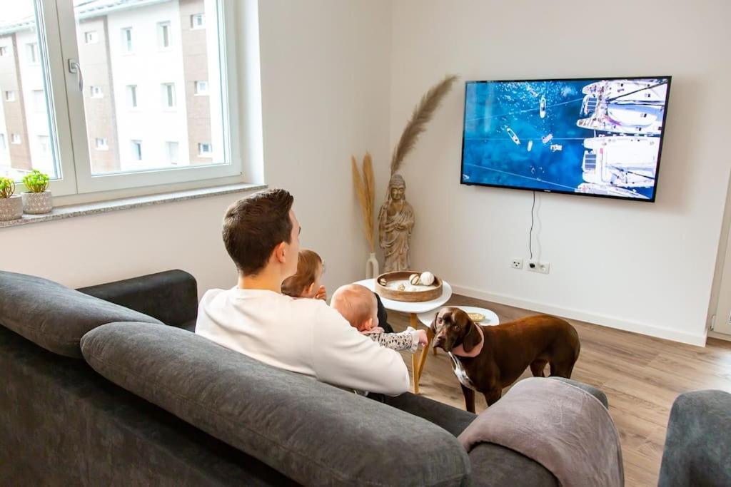 Grosse Cozy 4-Zi-Whg Mit Balkon Naehe Europa Park Und Rulantica Leilighet Lahr  Eksteriør bilde